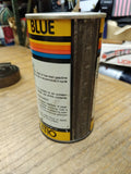 Vtg Bombardier Snowmobile 50/1 SAE 40 Lubricant Tin Oil Can 12oz Full USA