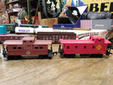 Vtg MEHANO Bachman HO Gauge 11 Pc Freight Box Hopper Cattle Tank Car Caboose Lot
