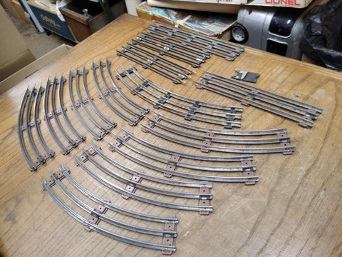 Vtg Lionel K-line 13 Piece O Gauge 3 Rail Train Track Power Connector Lot
