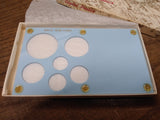 Vtg NOS Capital Plastics Birth Year Coins Collector Case Original Packaging