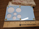 Vtg NOS Capital Plastics Birth Year Coins Collector Case Original Packaging