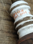 Vtg 2 Piece Spark Plug Lot and Box Firestone Champion Para Spark Double Duty Box
