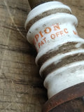 Vtg 2 Piece Spark Plug Lot and Box Firestone Champion Para Spark Double Duty Box