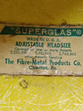 Vtg PRR Pennsylvania Rail Road Superglas Fibre Metal Products Yellow Hard Hat