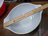 Vtg PYREX 2 1/2 Qt Cinderella Mixing Bowl Avocado Green Verde Good Condition!