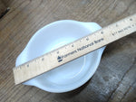 Vtg 6 Pc Lot Anchor Hocking Fire King Milk Glass Blue Cornflower 9" 3x1Qt 2x12Oz