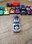 Vtg Hot Wheels REDLINE 1969 Silver Mustang Boss Hoss Mattel Inc. Hong Kong Nice!