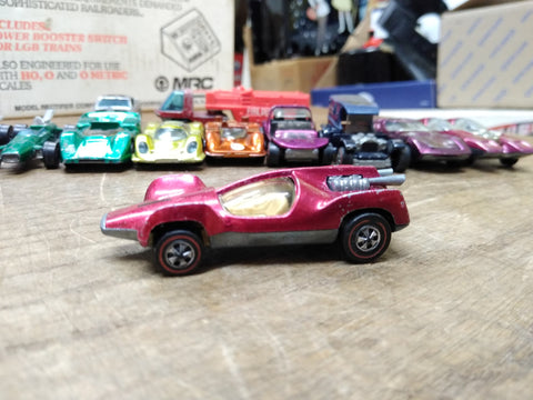 Vtg Hot Wheels REDLINE 1969 Red Mantis Mattel Inc. Hong Kong Nice Shape!