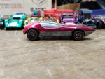 Vtg Hot Wheels REDLINE 1968 Purple Splittin Image Mattel Inc. USA Nice Shape!