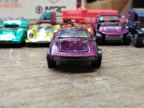 Vtg Hot Wheels REDLINE 1968 Purple Torero Mattel Inc. USA