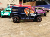 Vtg Hot Wheels REDLINE 1969 Purple Paddy Wagon Mattel Inc. USA Nice Shape!