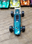 Vtg Hot Wheels REDLINE 1969 Green Indy Eagle Mattel Inc. Hong Kong Nice Shape!