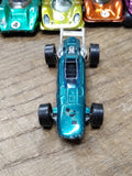 Vtg Hot Wheels REDLINE 1969 Green Indy Eagle Mattel Inc. Hong Kong Nice Shape!