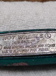 Vtg Hot Wheels REDLINE 1969 Green Indy Eagle Mattel Inc. Hong Kong Nice Shape!