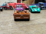 Vtg Hot Wheels REDLINE 1968 Metalic Orange Chaparral Mattel With Button