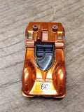 Vtg Hot Wheels REDLINE 1968 Metalic Orange Chaparral Mattel With Button