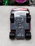 Vtg Hot Wheels REDLINE 1969 Purple Heavyweights Fire Dept Mattel USA Nice Shape!