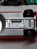 Vtg Hot Wheels REDLINE 1969 Purple Heavyweights Fire Dept Mattel USA Nice Shape!