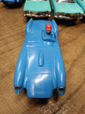 Vtg Lionel 1/32 Scale Ferrari Testa Rosa Blue Slot Car with Driver Nice! #2