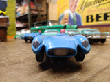 Vtg Lionel 1/32 Scale Ferrari Testa Rosa Blue Slot Car with Driver Nice! #2