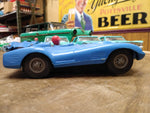 Vtg Lionel 1/32 Scale Ferrari Testa Rosa Blue Slot Car with Driver Nice! #2