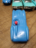 Vtg Lionel 1/32 Scale Ferrari Testa Rosa Blue Slot Car with Driver Nice! #2