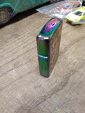 Vtg Unfired 2003 Zippo Specrtrum Card Suits Cigarette Lighter