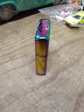 Vtg Unfired 2003 Zippo Specrtrum Card Suits Cigarette Lighter
