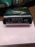Vtg Unfired 1998 Zippo Limited Edition Fly Fisherman Trout Cigarette Lighter