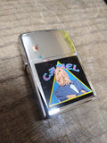 Vtg Unfired Broken Seal 1997 Zippo Joe Camel Tuxedo Cigarette Lighter