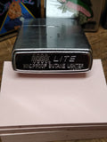 Vtg ROSS LITE Windproof Butane Gas Cigarette Lighter Brushed Chrome Japan Nice!