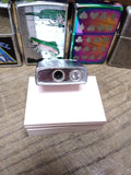 Vtg ROSS LITE Windproof Butane Gas Cigarette Lighter Brushed Chrome Japan Nice!