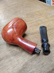 Vtg Dr Grabow Imported Briar 07 Free Hand Half Bent Smoking Tobacco Pipe Nice #1