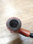 Vtg Dr Grabow Imported Briar 07 Free Hand Half Bent Smoking Tobacco Pipe Nice #1
