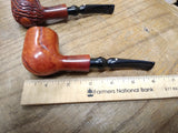 Vtg Dr Grabow Imported Briar 07 Free Hand Half Bent Smoking Tobacco Pipe Nice #1