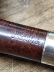 Vtg Irwin's London Made 9436 Billiard Saddle Stem Metal Ring Tobacco Pipe