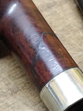 Vtg Irwin's London Made 9436 Billiard Saddle Stem Metal Ring Tobacco Pipe