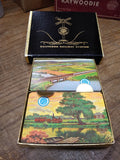 Vtg Southern Railway Systems Double Deck Playing Cards Look Ahead Look South Box