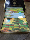 Vtg Southern Railway Systems Double Deck Playing Cards Look Ahead Look South Box