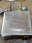 Vtg 2000 Unfired Zippo Harley Davidson Motorcycle Globe Cigarette Lighter in Box