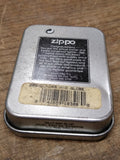 Vtg 2000 Unfired Zippo Harley Davidson Motorcycle Globe Cigarette Lighter in Box