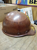 Vtg MSA Skullgard Fiber Glass Miners Construction Helmet Hard Hat w/Suspension`