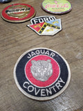 Vtg 1970's Jaguar Coventry Automobile Sports Car Patch