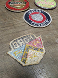 Vtg Ford Shield Embroidered Automobile Car Clothing Patch