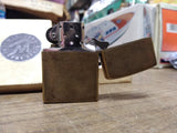 Vtg 1994 ZIPPO Solid Brass Marlboro Country Store Bronco Cigarette Lighter w/Box