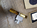 Vtg 1994 ZIPPO Solid Brass Marlboro Country Store Bronco Cigarette Lighter w/Box