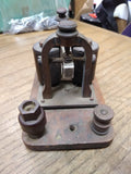 Vtg W.U. Tel. Co Bunnell Tel. & Elec. Co. N.Y. USA Telegraph Sounder Wood Base