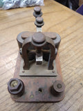 Vtg W.U. Tel. Co Bunnell Tel. & Elec. Co. N.Y. USA Telegraph Sounder Wood Base