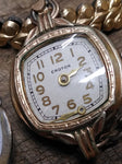 Vtg 8 Pc. Ladies Watch Repair Lot Croton Medana Benrus American Heritage Lunox