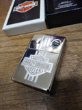 Vtg Sealed 2010 Zippo Harley Davidson Motorcycle Chain Cigarette Lighter w/Box